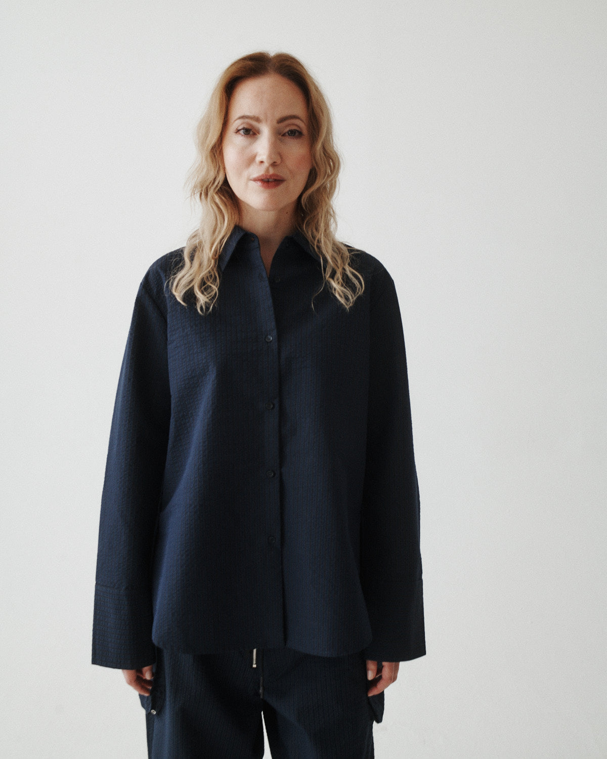 Striped Side Vent Shirt