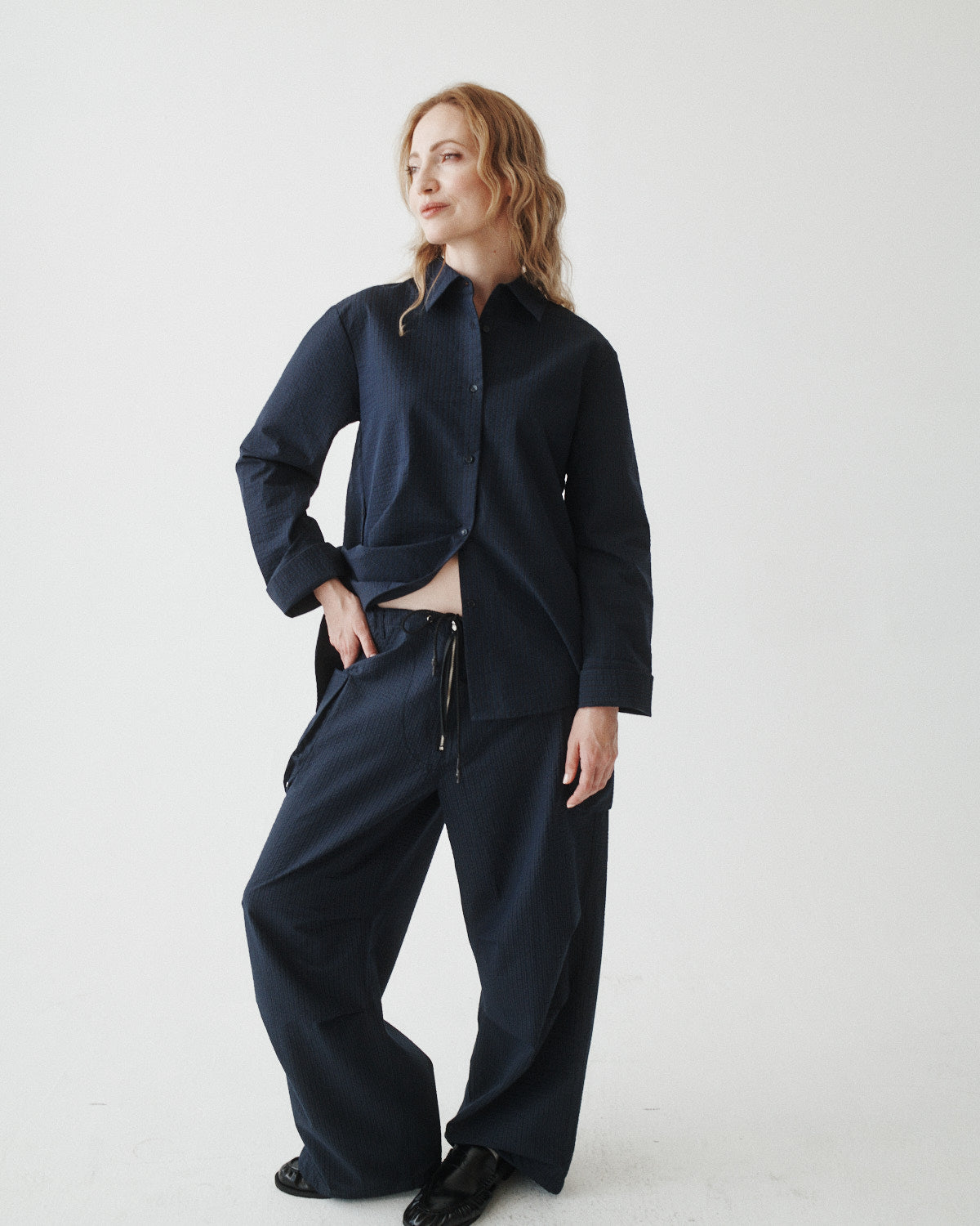 Striped Cargo Pant