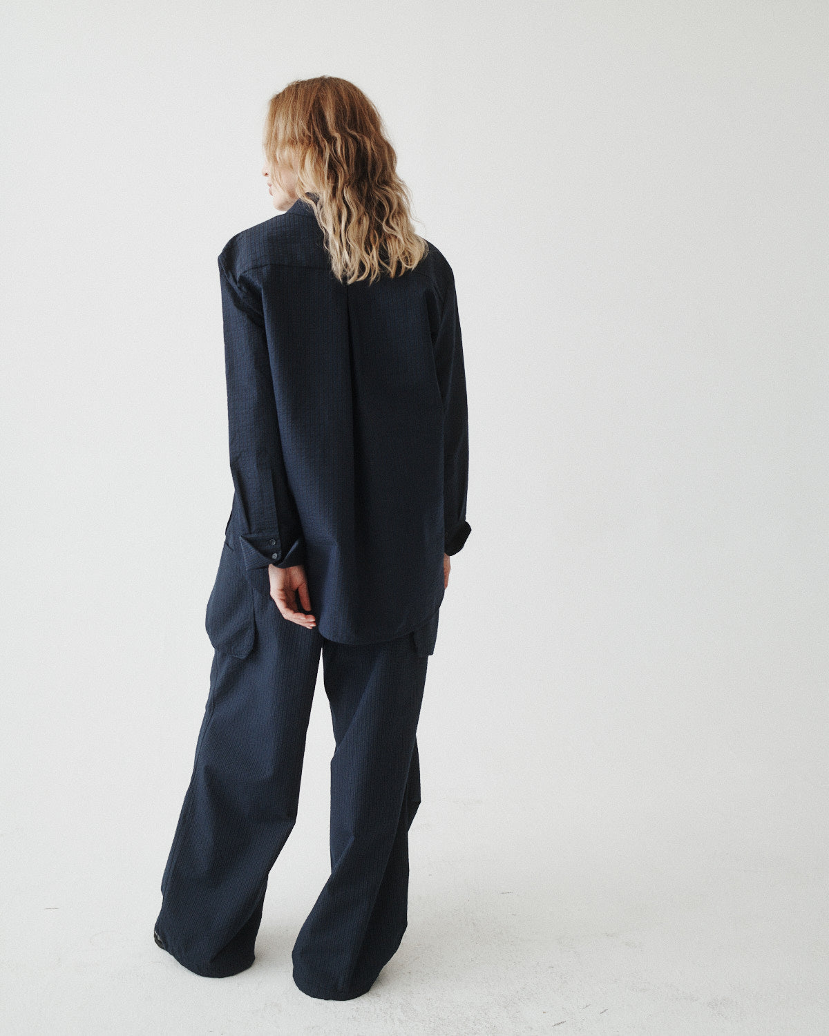 Striped Side Vent Shirt