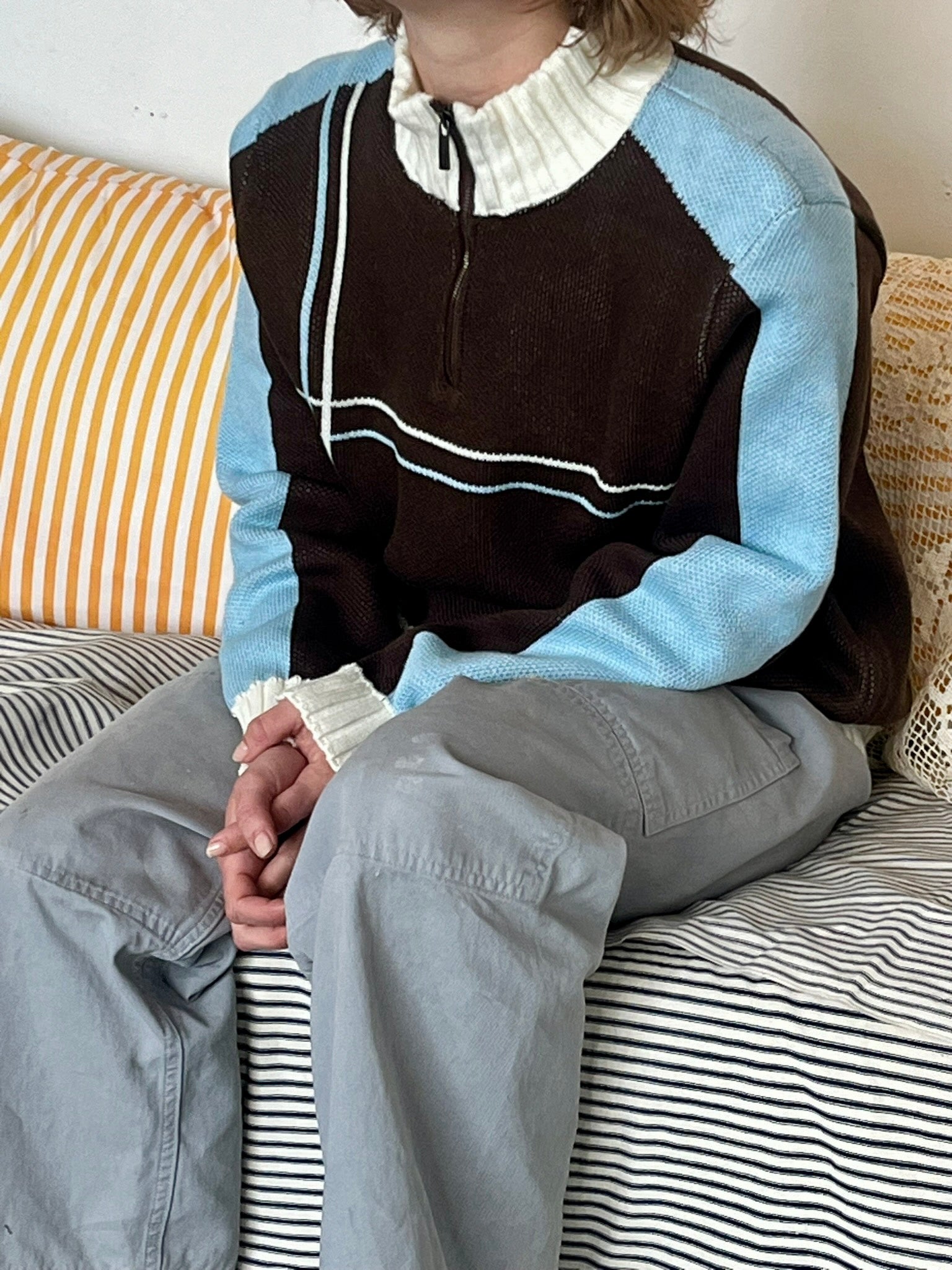 Zip Up Sweater