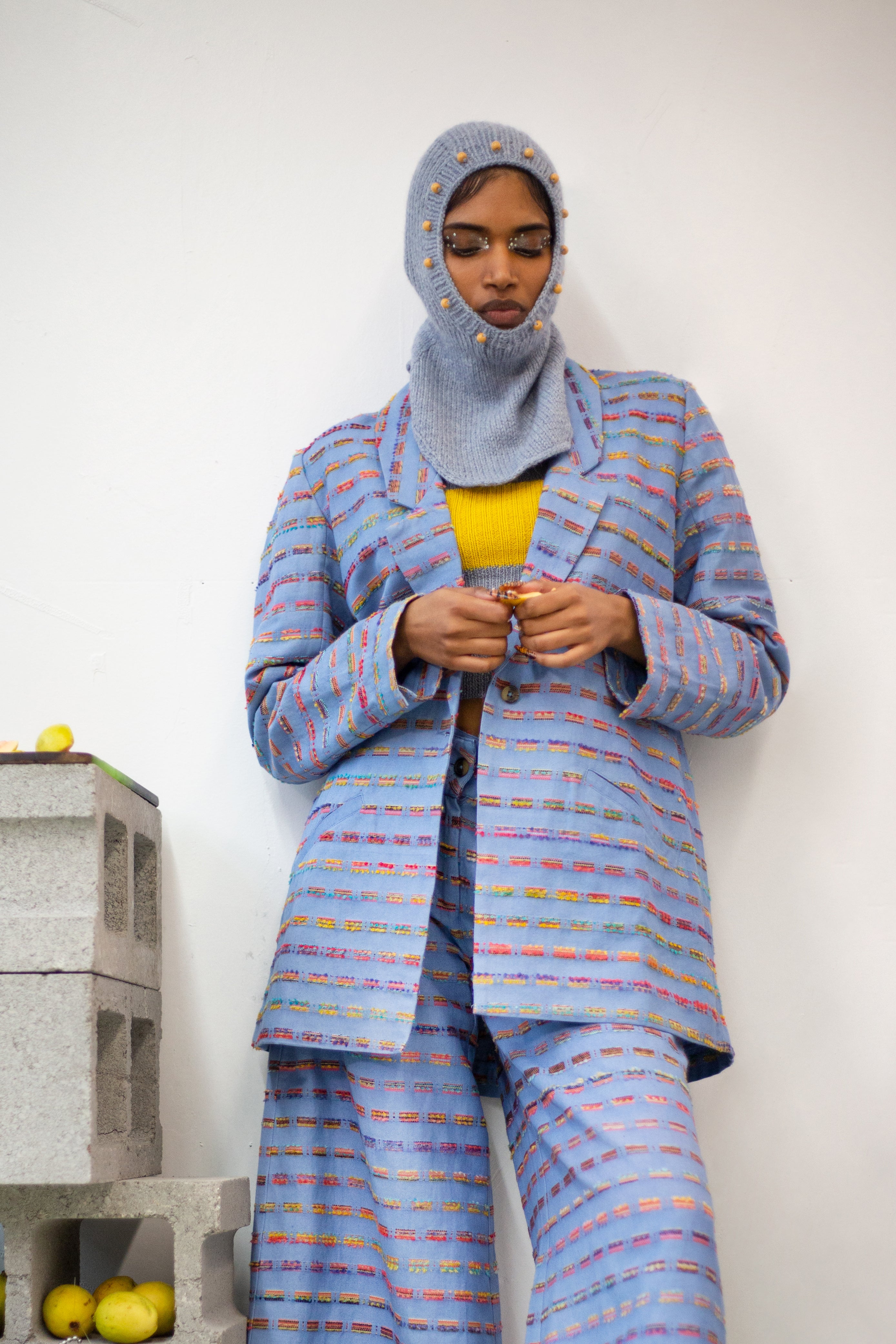 Soft Jacquard Blazer