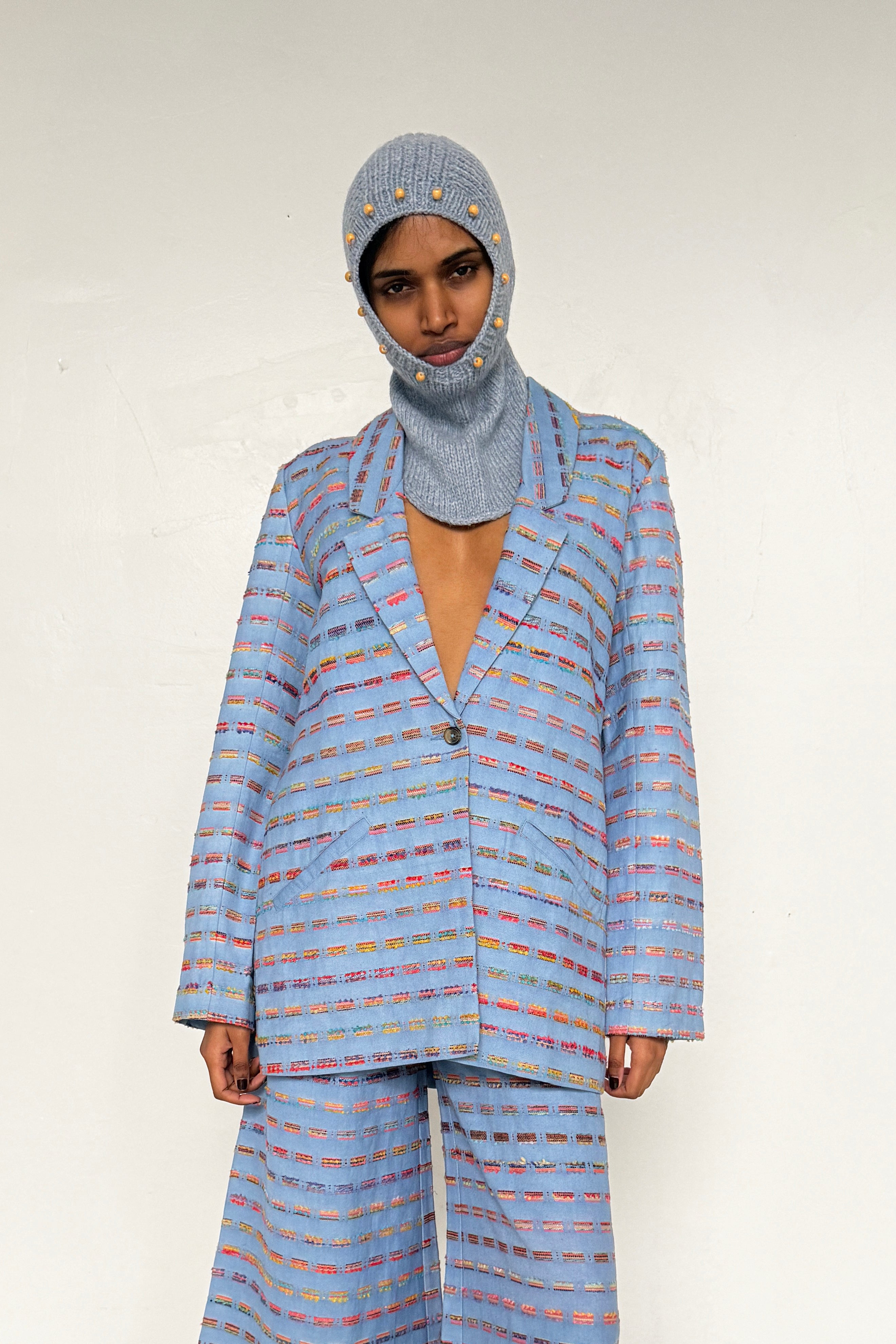 Soft Jacquard Blazer