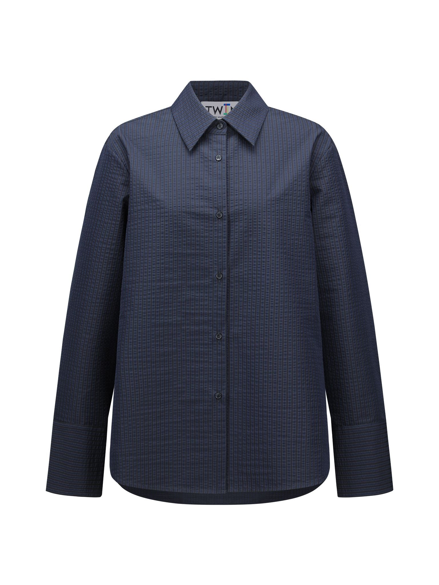 Striped Side Vent Shirt